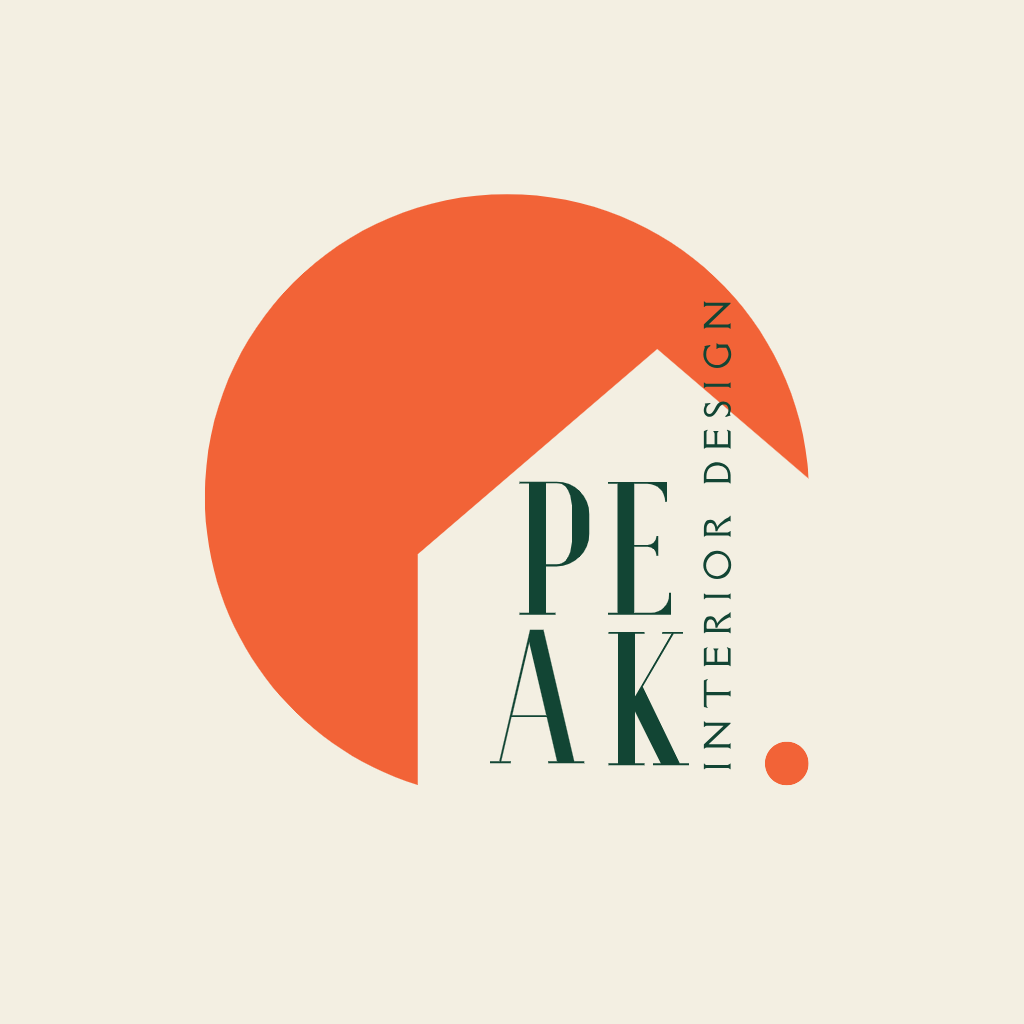 PEAK logo, fictional portfolio case study